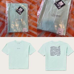 Mercedes-AMG PETRONAS F1 Team WOMENS RETRO TEE Mint Small